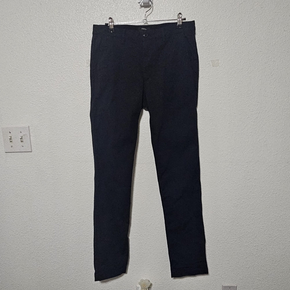 Theory straight leg trousers size 29 cotton blend